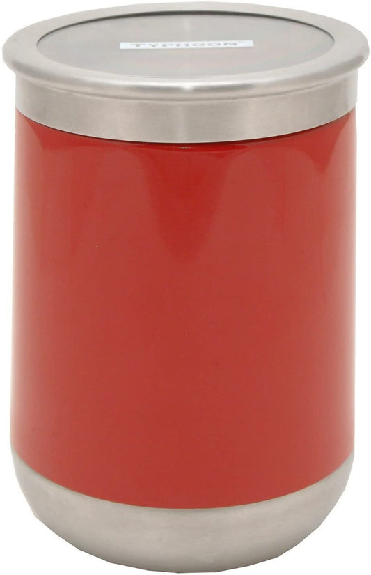 Kilner Typhoon Novo Large Storage Canister, Red, Steel 1400704