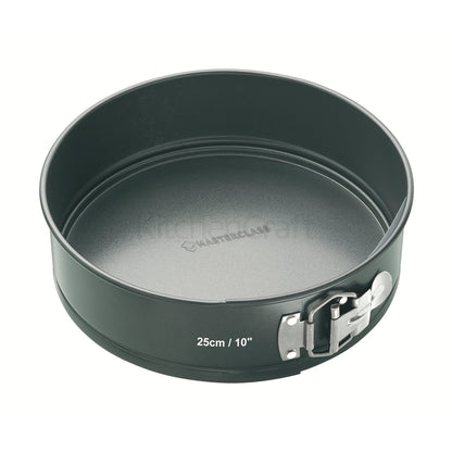 KitchenCraft - MasterClass Non-Stick 25cm Loose Base Spring Form Cake Pan KCMCHB44 - Home & Beyond