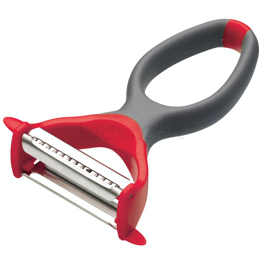 KitchenCraft Colourworks Two in One Peeler CWYPEELDISP24