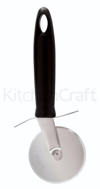 KitchenCraft Nylon Handled Stainless Steel Pizza Cutter KCPIZZA