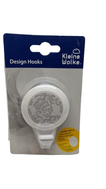 Kleine Wolke Design Hooks Spitze, Snow White, Single item - Home & Beyond