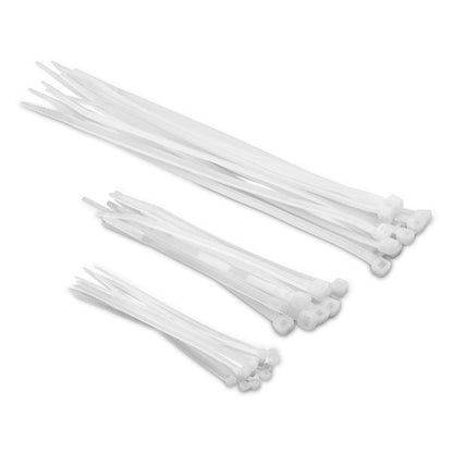 Kreator Cable Ties White 2,5X100Mm (25) 4,8X120Mm (25) 4,8X190Mm (25) Cable Ties White 2,5X100Mm (25) 4,8X120Mm (25) 4,8X190Mm (25) Krt556013