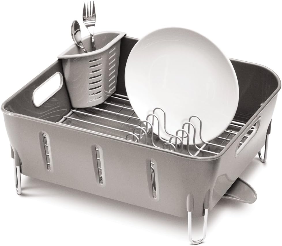 Simplehuman Compact Dish Rack Drying Drainer For Kitchen