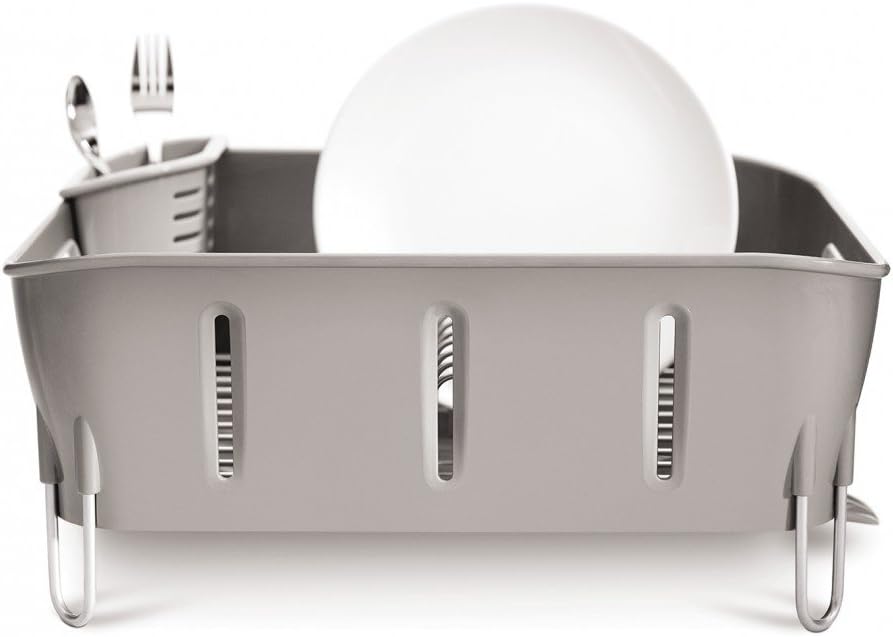 Simplehuman Compact Dish Rack Drying Drainer For Kitchen – Home & Beyond