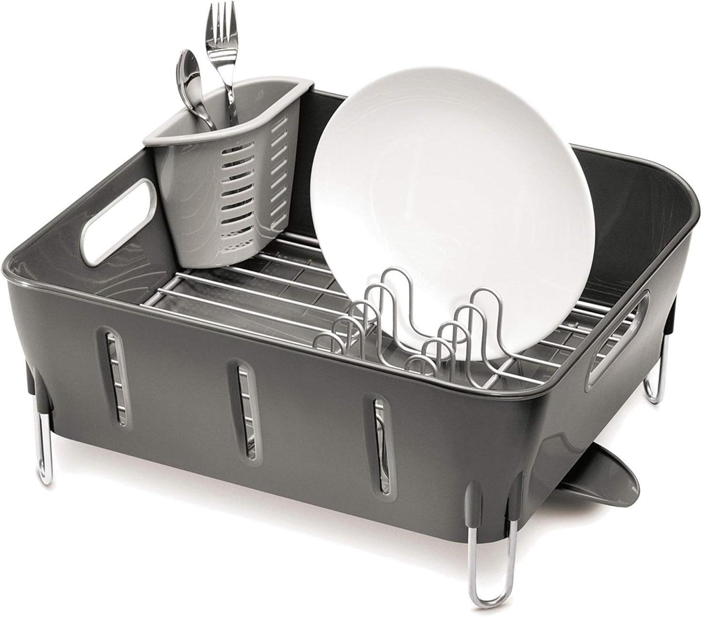 Simplehuman Compact Dish Rack Drying Drainer For Kitchen