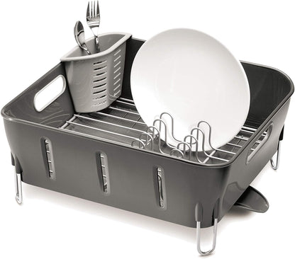 Simplehuman Compact Dish Rack Drying Drainer For Kitchen