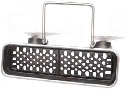 Simplehuman Slim Sink Caddy Sponge Holder, Brushed Stainless Steel, Silver