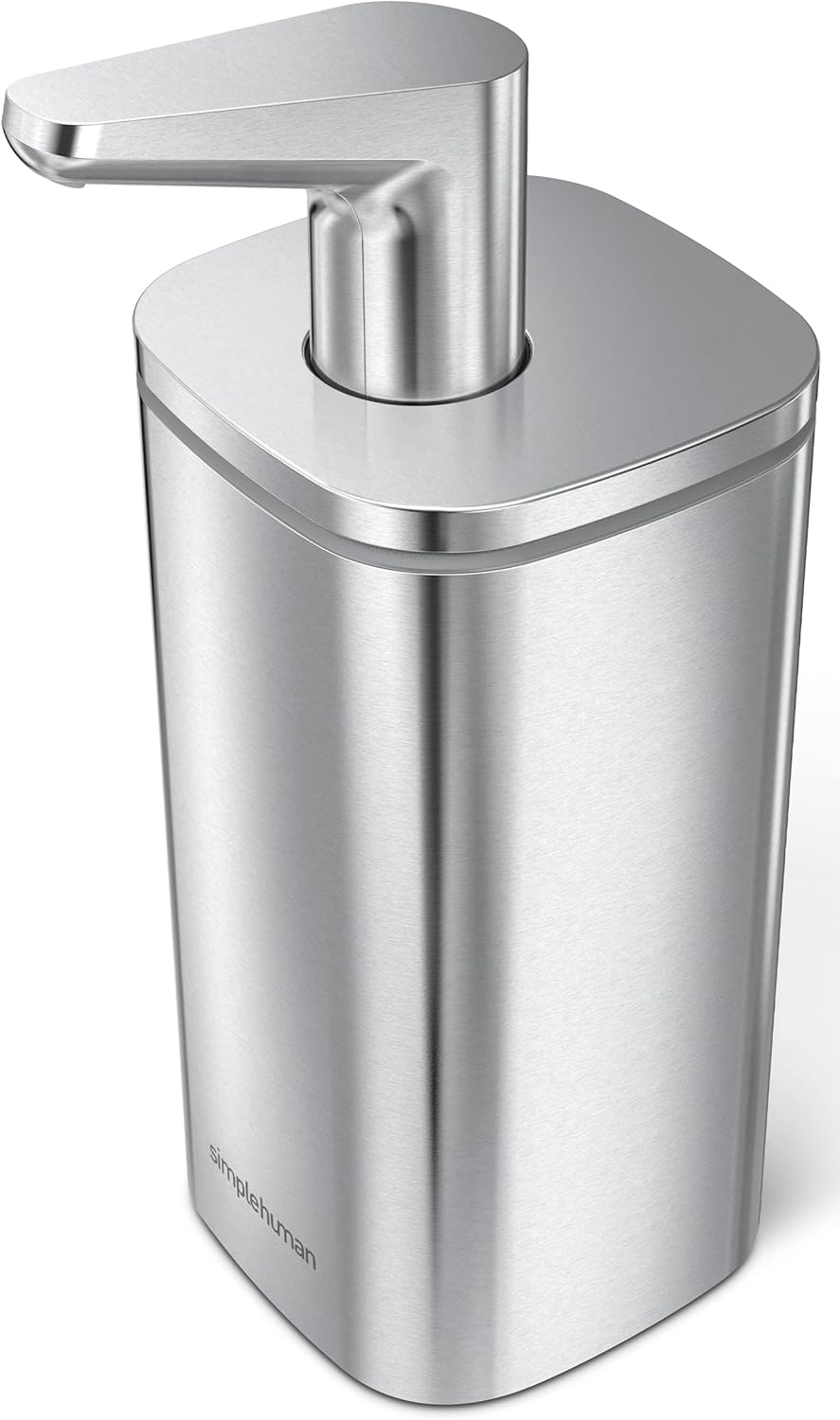 Simplehuman Pulse Pump, 10 oz Manual Soap Dispenser for Kitchen and Bathroom