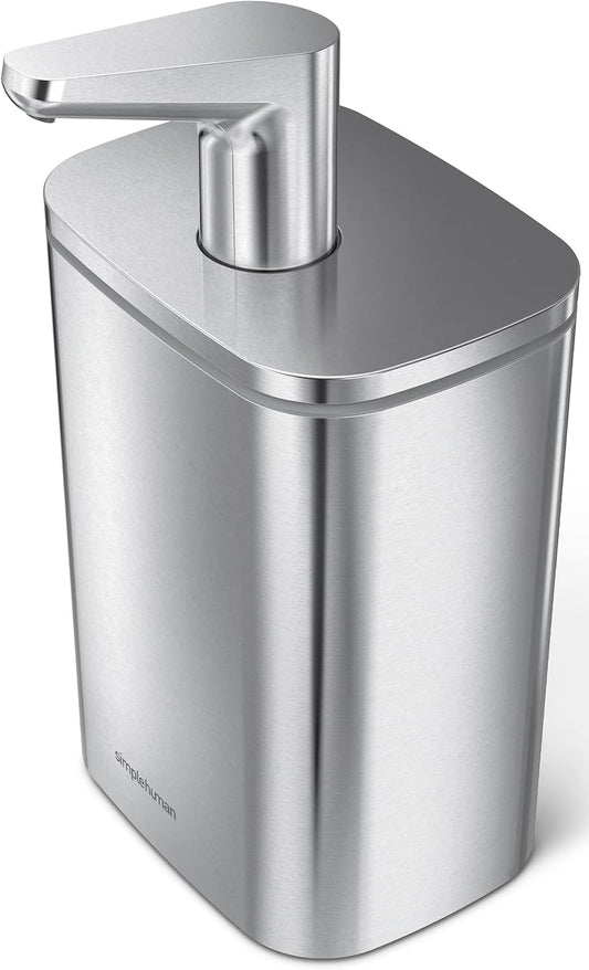Simplehuman 16 oz. Pulse Pump, Liquid Soap Dispenser, Drip Free Hand Soap Pump