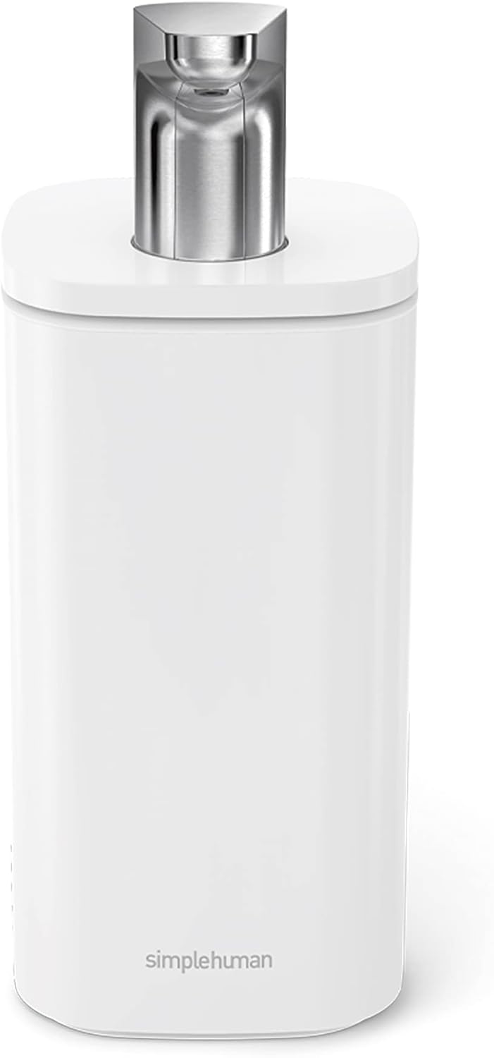 Simplehuman Pulse Pump, 10 oz Manual Soap Dispenser for Kitchen and Bathroom