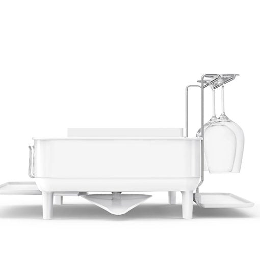 Simplehuman Large Capacity Dish Drying Rack With Stainless Steel Frame