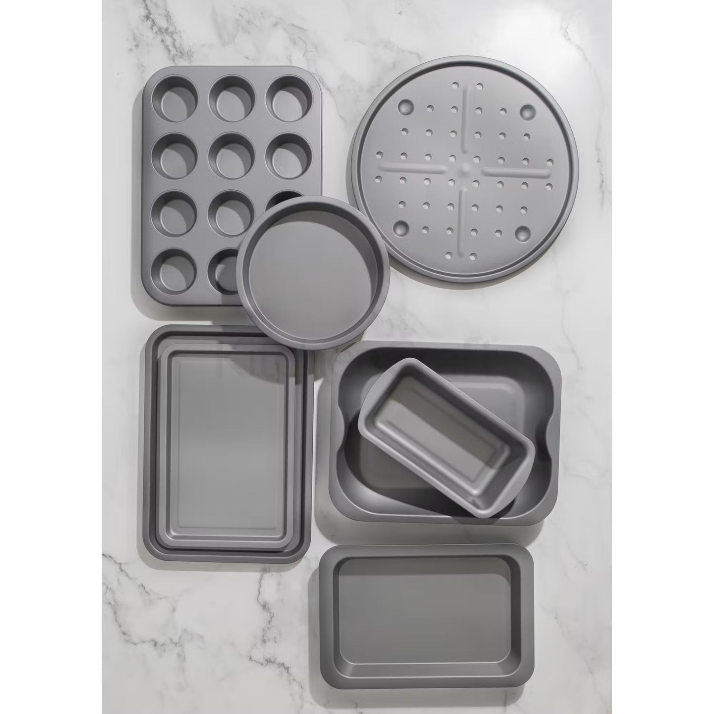 KitchenCraft - 8-Piece Non-Stick Roasting and Baking Set KCBAKESET8PC