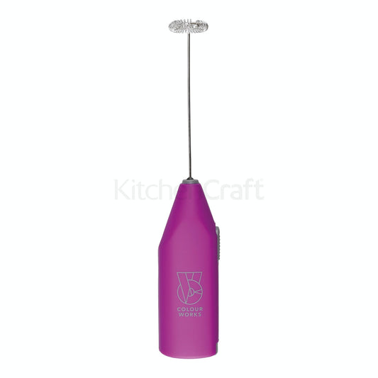 KitchenCraft Colourworks Electric Drink Frothers CWFROTHDISP12