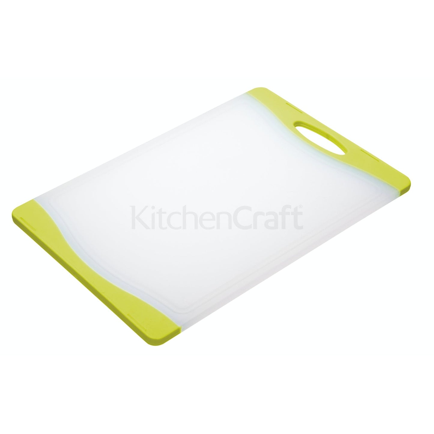KitchenCraft Colourworks Green Reversible Chopping Board CWBOARD350GRN - Home & Beyond