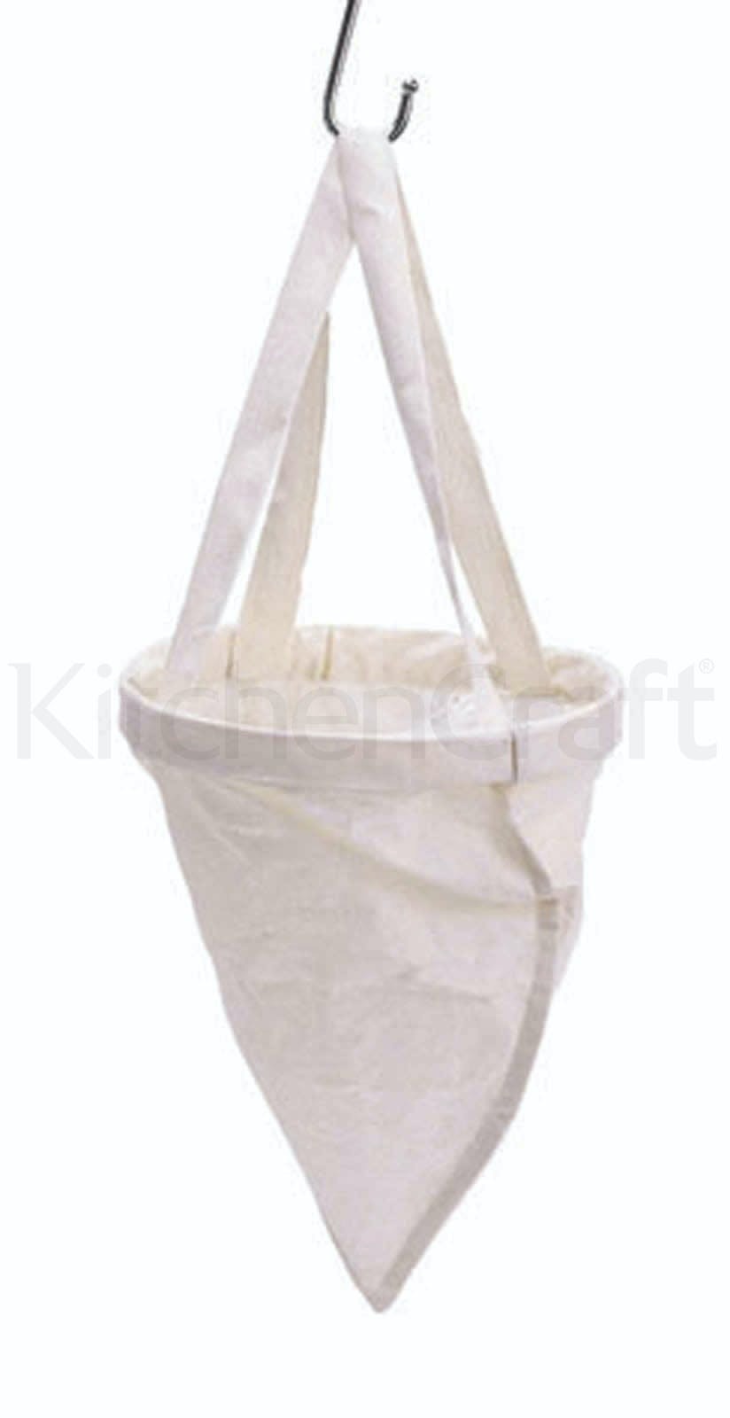 KitchenCraft Home Made Cotton Straining Bag KCJELLY