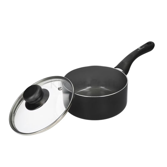 KitchenCraft MasterClass Can-to-Pan 16cm Recycled Non-Stick Saucepan MCRECYSP16