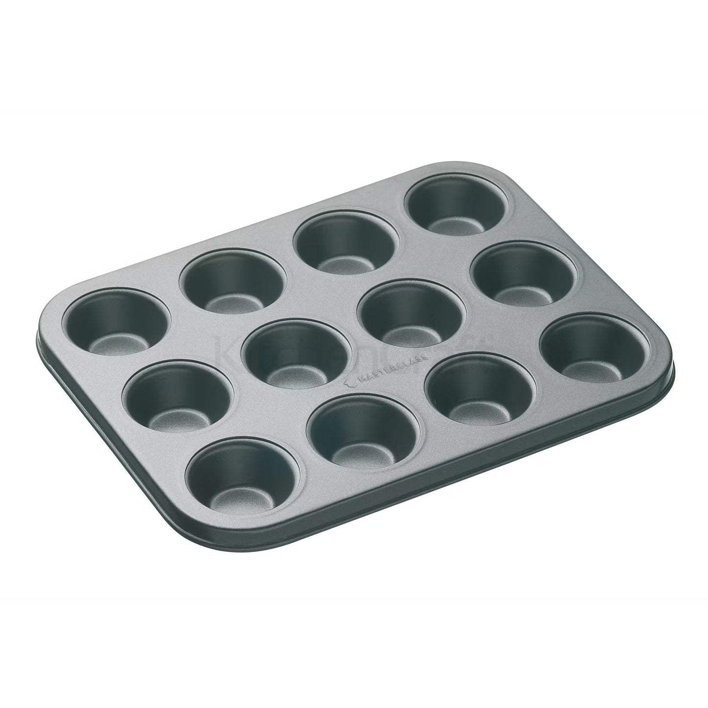 KitchenCraft - MasterClass Non-Stick 12 Hole Mini Tart Pan KCMCHB17