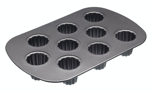 KitchenCraft MasterClass Non-Stick Nine Hole Canelés Pan KCMCHB89