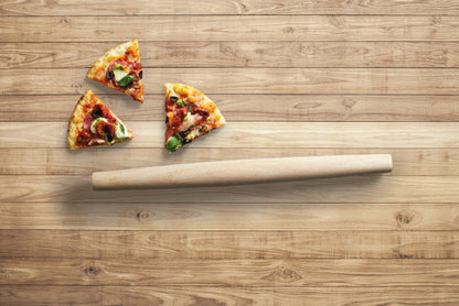 KitchenCraft World of Flavours Italian Wooden Rolling Pin