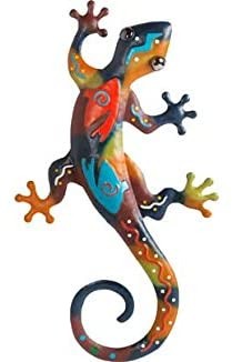 La Hacienda Aztec Lizard Wall Art
