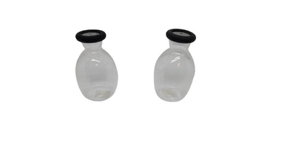 Lifestyle Ghidini Set 2Pcs, Pepper-Salt Dispenser, Glass 58.2567