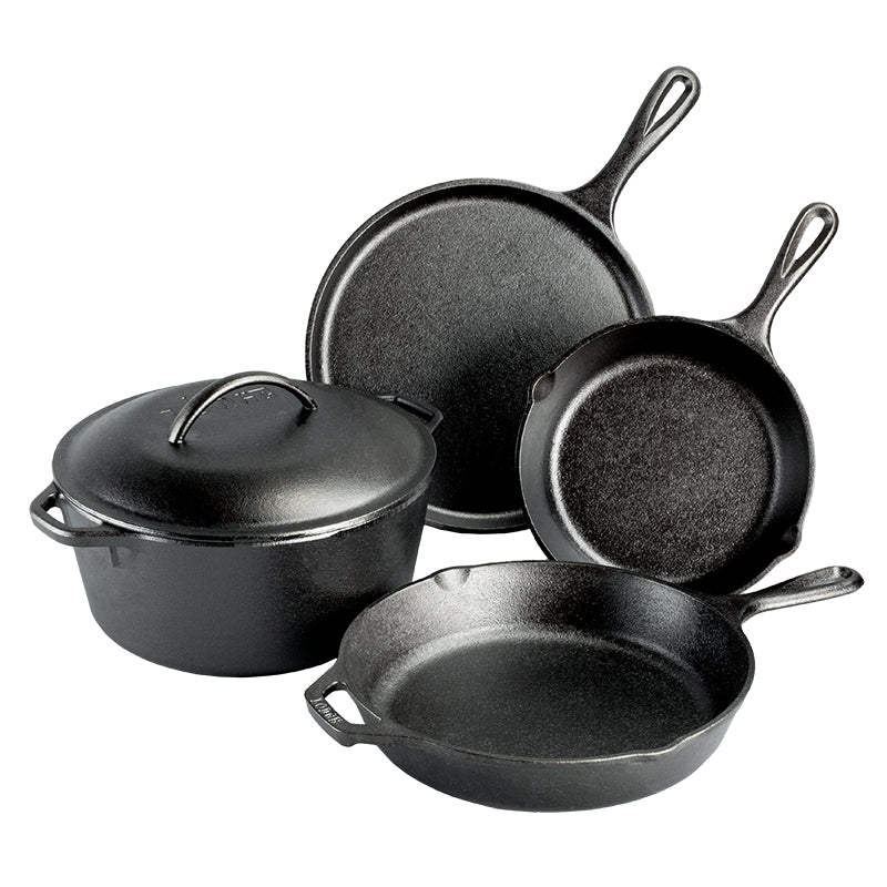 Lodge Seasoned Cast Iron 5 Piece Set L5HS3