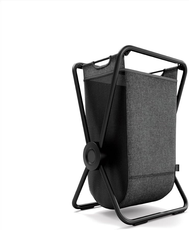 Simplehuman X-Frame Hamper, Single Compartment Laundry Hamper for Bedroom Bathroom