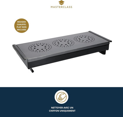KitchenCraft MasterClass Double Light Food Warmer