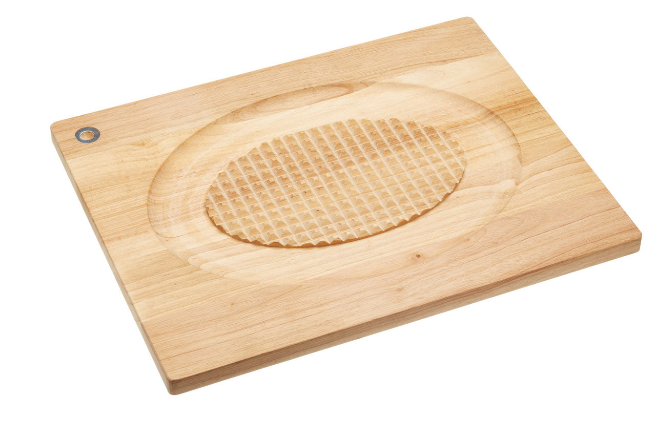 KitchenCraft MasterClass Wooden Spiked Carving Board