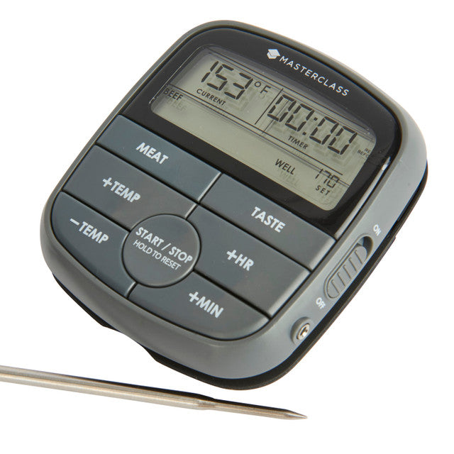 KitchenCraft MasterClass Cooks Timer & Thermometer Home & Beyond