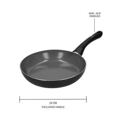 KitchenCraft MasterClass Can-to-Pan Recycled Non-Stick Frying Pan, 24cm