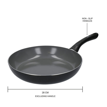 KitchenCraft MasterClass Can-to-Pan Recycled Non-Stick Frying Pan, 28cm