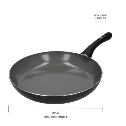 KitchenCraft MasterClass Can-to-Pan Recycled Non-Stick Frying Pan, 30cm