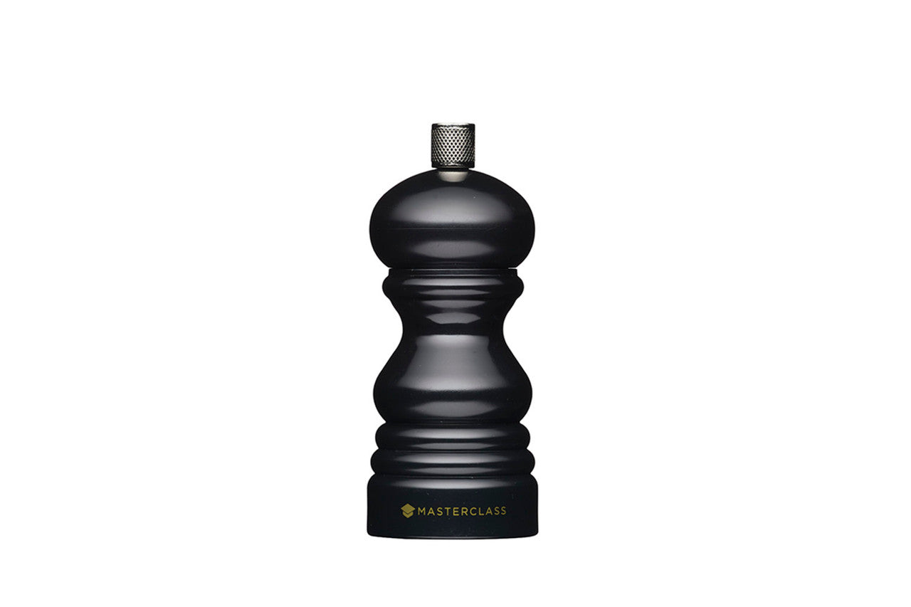 KitchenCraft MasterClass Salt or Pepper Mill (12cm) - Black