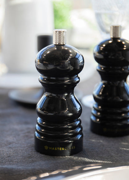 KitchenCraft MasterClass Salt or Pepper Mill (12cm) - Black