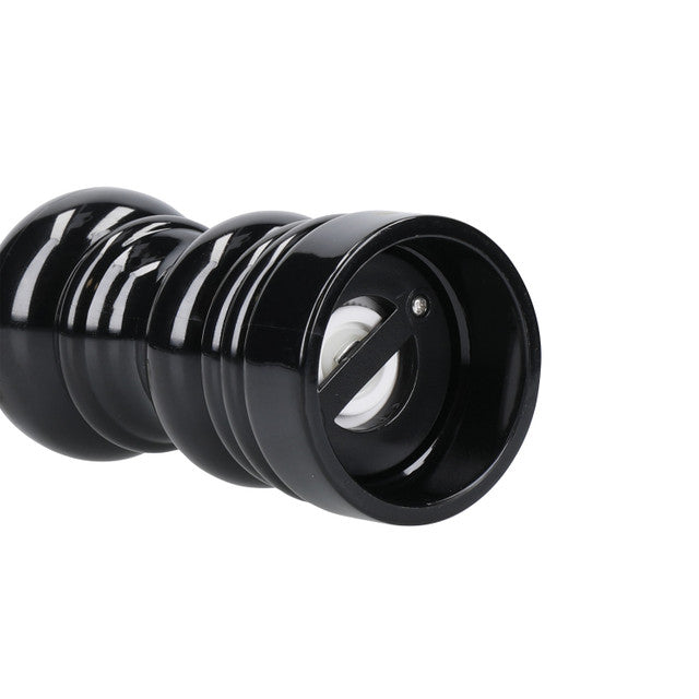 KitchenCraft MasterClass Salt or Pepper Mill (12cm) - Black