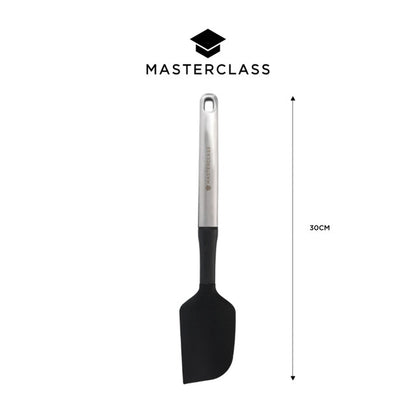 KitchenCraft MasterClass Soft Grip Stainless Steel Spatula, 30 cm