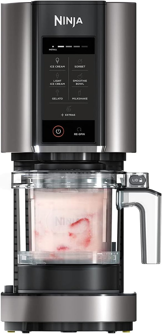 Ninja Ice Cream Maker with (2) Pint Containers & Lids
