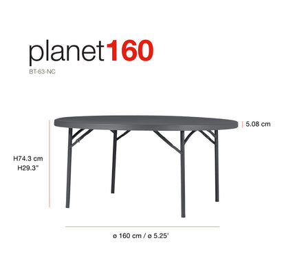 New Zown Planet160 Foldable Round Table
