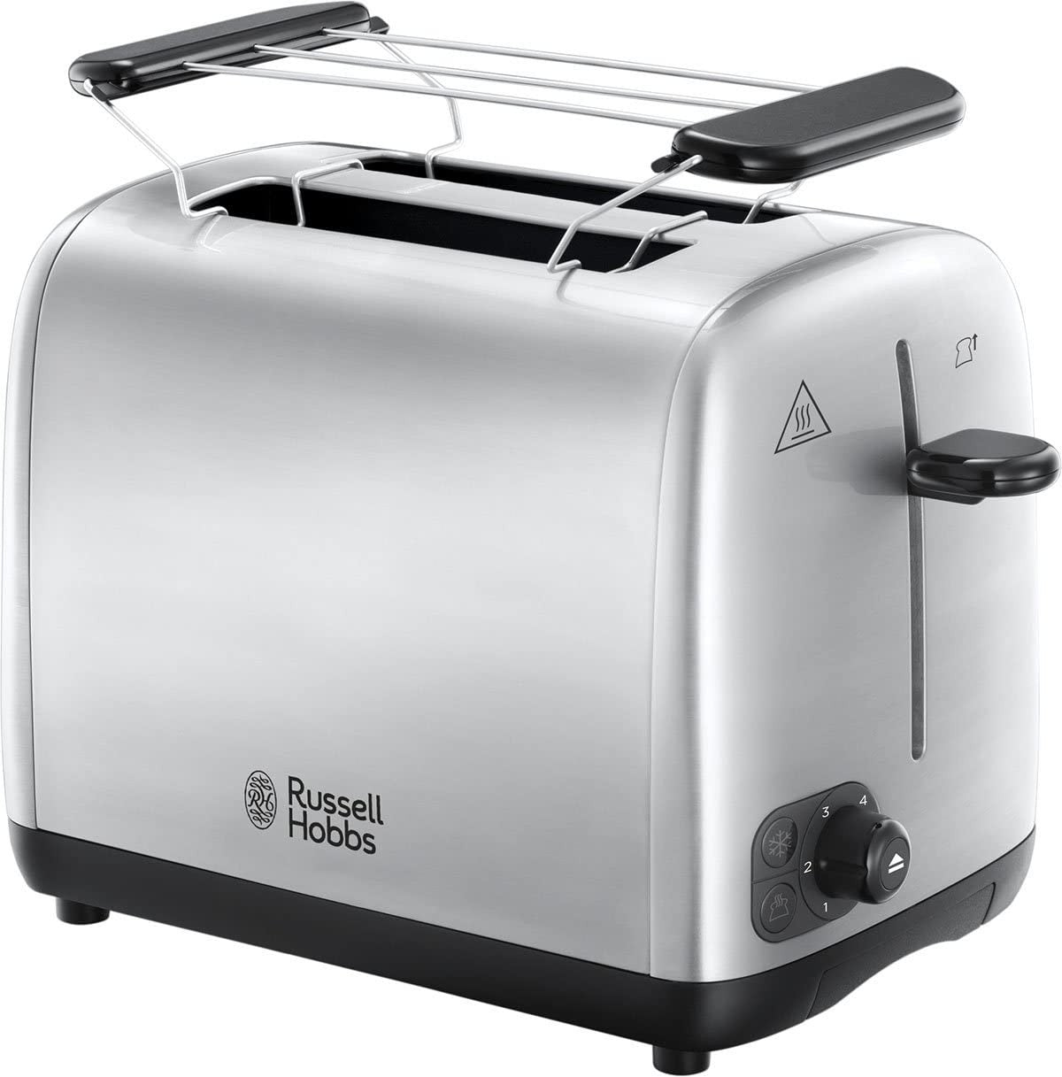 Russell Hobbs Toaster for Two Slices Adventure Silver 850W