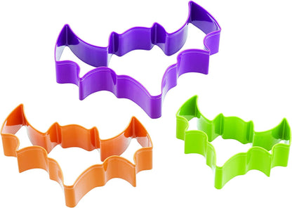 KitchenCraft Sweetly Does It Three Piece Cookie Cutter Set, Stainless Steel, Multi-Colour SPKYBCUT3PC