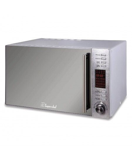 Superchef Microwave 30L 1000W With Grill Silver