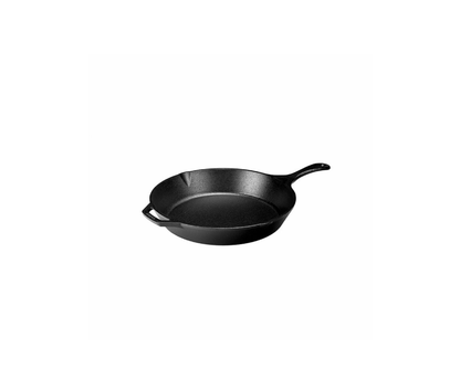 LODGE Pre-Seasoned Cast Iron Skillet With Assist Handle, 12 inch, Black L10SK3