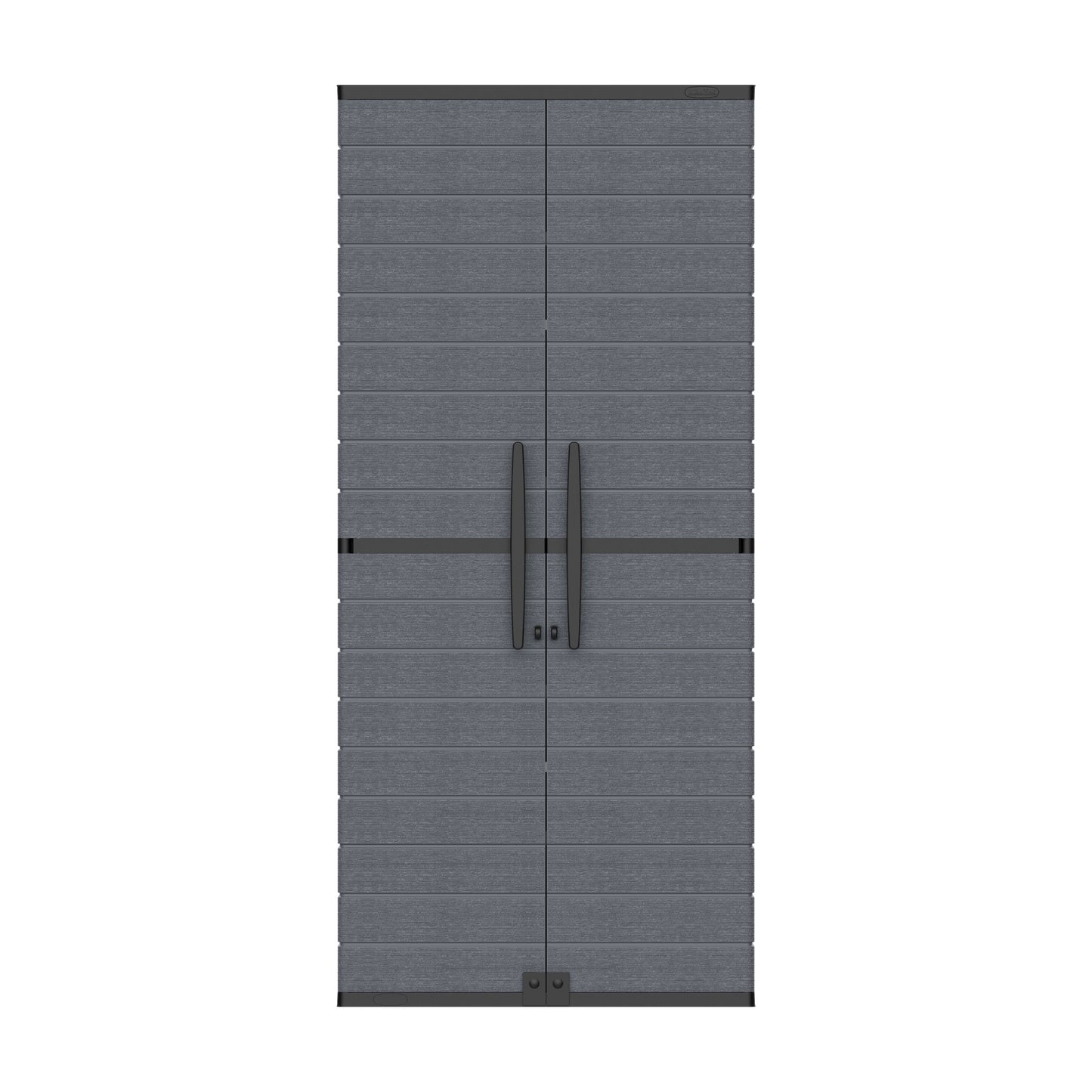 Duramax Cedargrain Tall Plastic Vertical Storage Cabinet Grey 81LX47WX178H CM