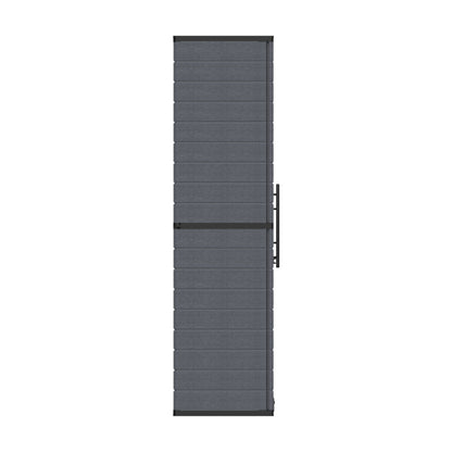 Duramax Cedargrain Tall Plastic Vertical Storage Cabinet Grey 81LX47WX178H CM