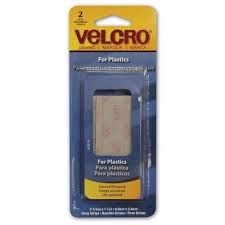 Velcro Brands 90879 3- 1/2 X 1- 1/2 Gray Velcro