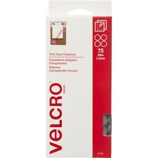 Velcro Brands 91328 Sticky Back 5/8 Inch Clear Velcro Coins 15 Piece
