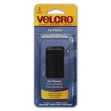 Velcro Brands 90850 3-1/2 X 1-1/2 Inch Black Velcro