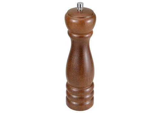 Winco 20CM Traditional Peppermill, Oak Finish