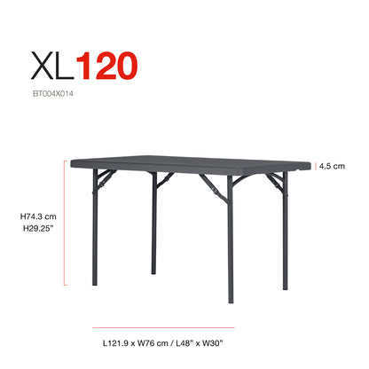 New Zown Classic Rectangular FoldableTable XL120
